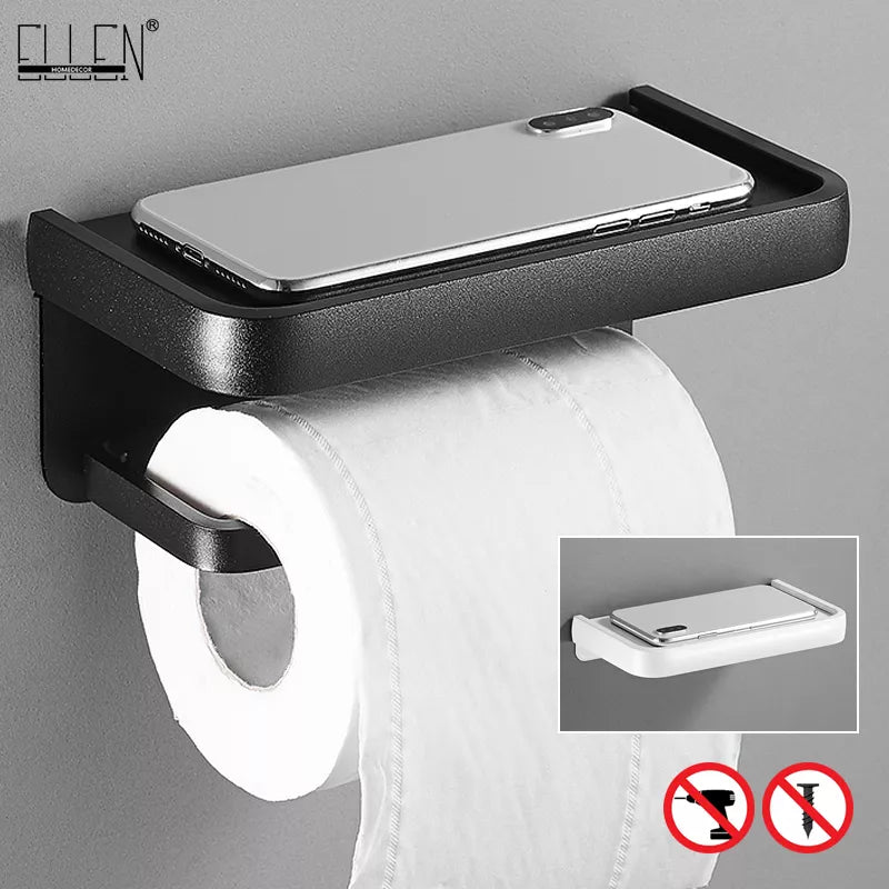 Toilet Paper With Phone Holder 